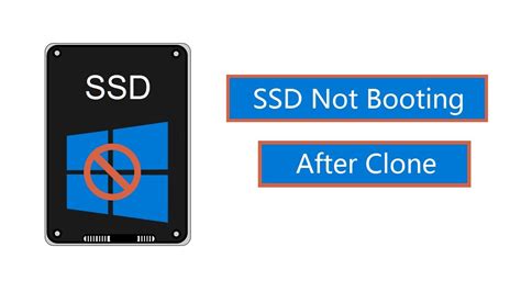 samsung ssd clone not booting|make ssd bootable after cloning.